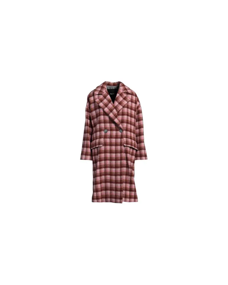 Hevò JACKEN & MÄNTEL - Mäntelauf YOOX.COM Rosa