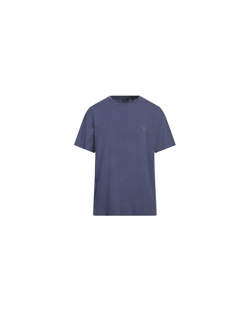 Gant TOPS - T-shirtsauf YOOX.COM Taubenblau