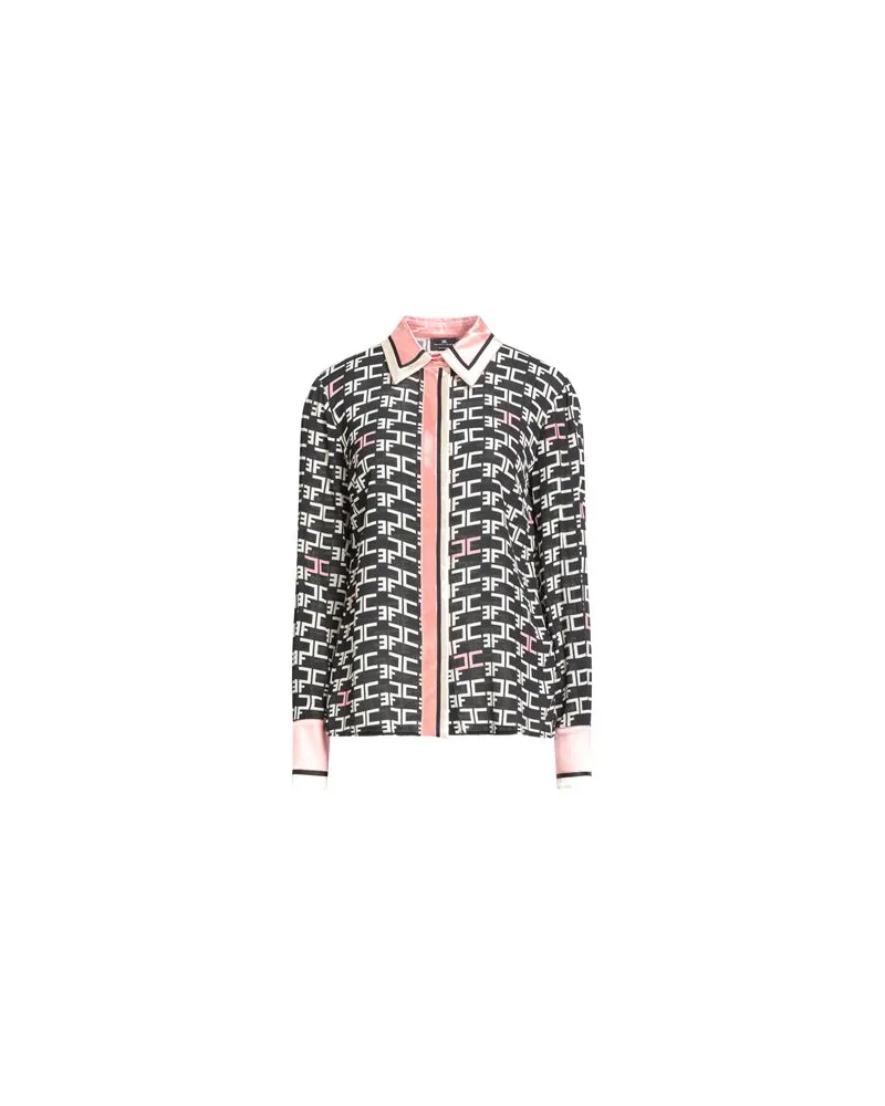 Elisabetta Franchi TOPS - Hemdenauf YOOX.COM Schwarz