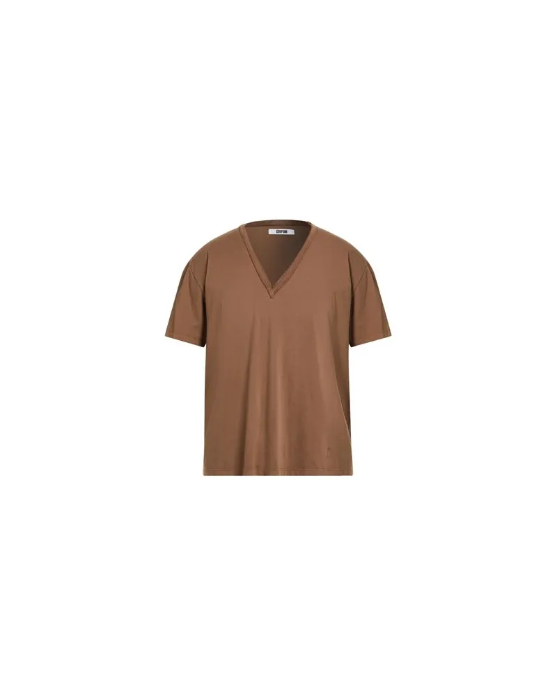 Mauro Grifoni TOPS - T-shirtsauf YOOX.COM Braun