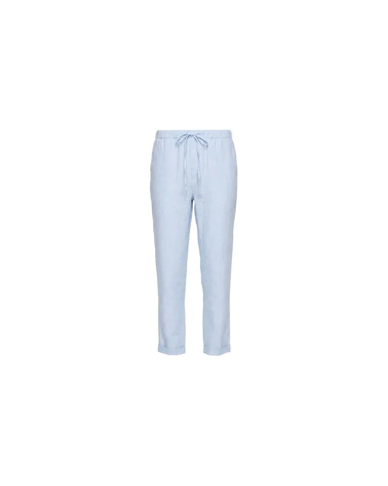 120% Lino HOSEN & RÖCKE - Hosenauf YOOX.COM Himmelblau