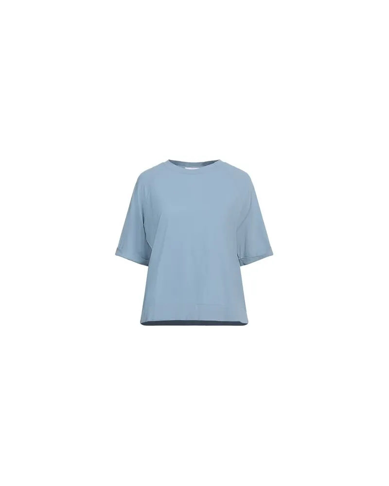 Alpha Studio TOPS - T-shirtsauf YOOX.COM Taubenblau