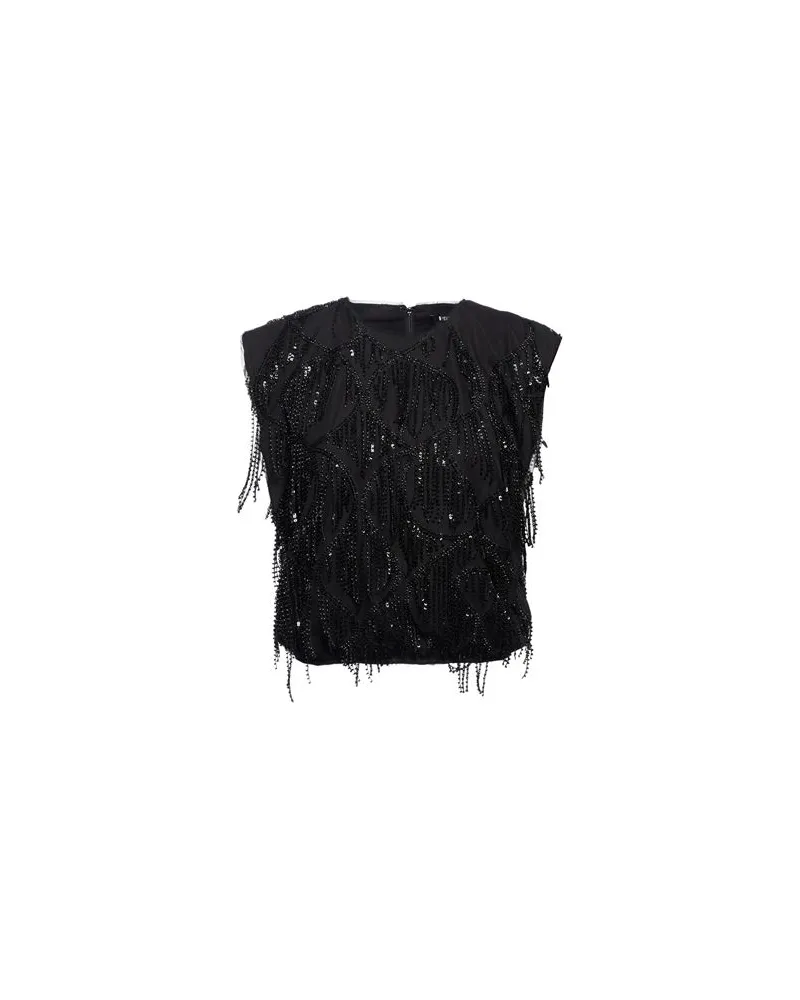 ROTATE Birger Christensen TOPS - Topsauf YOOX.COM Schwarz