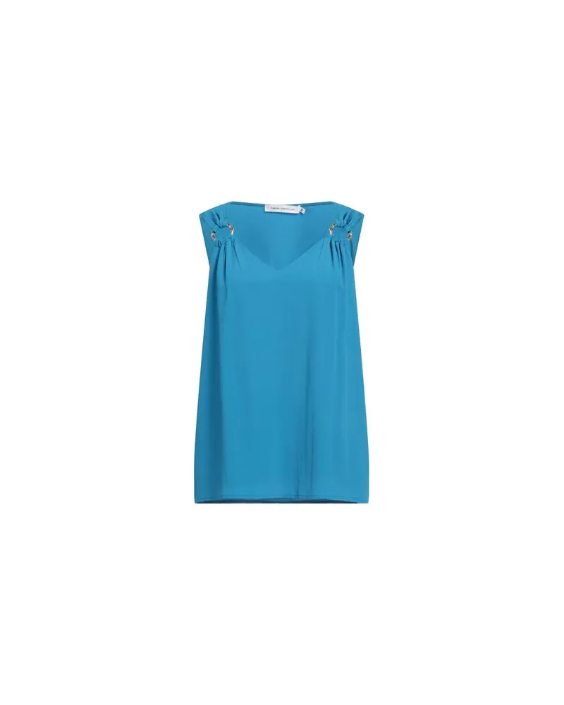 Simona Corsellini TOPS - Topsauf YOOX.COM Azurblau
