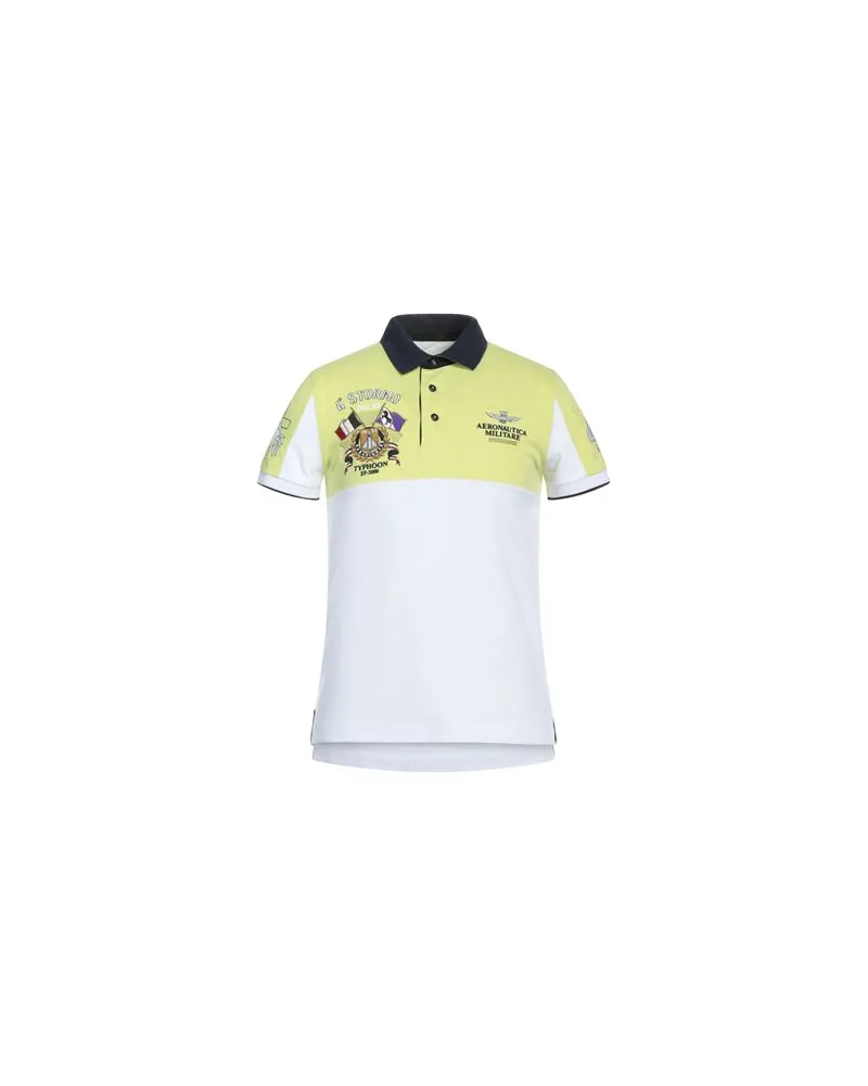 Aeronautica Militare TOPS - Poloshirtsauf YOOX.COM Säuregrün