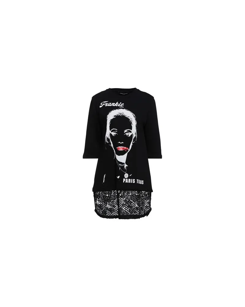 Frankie Morello TOPS - Sweatshirtsauf YOOX.COM Schwarz