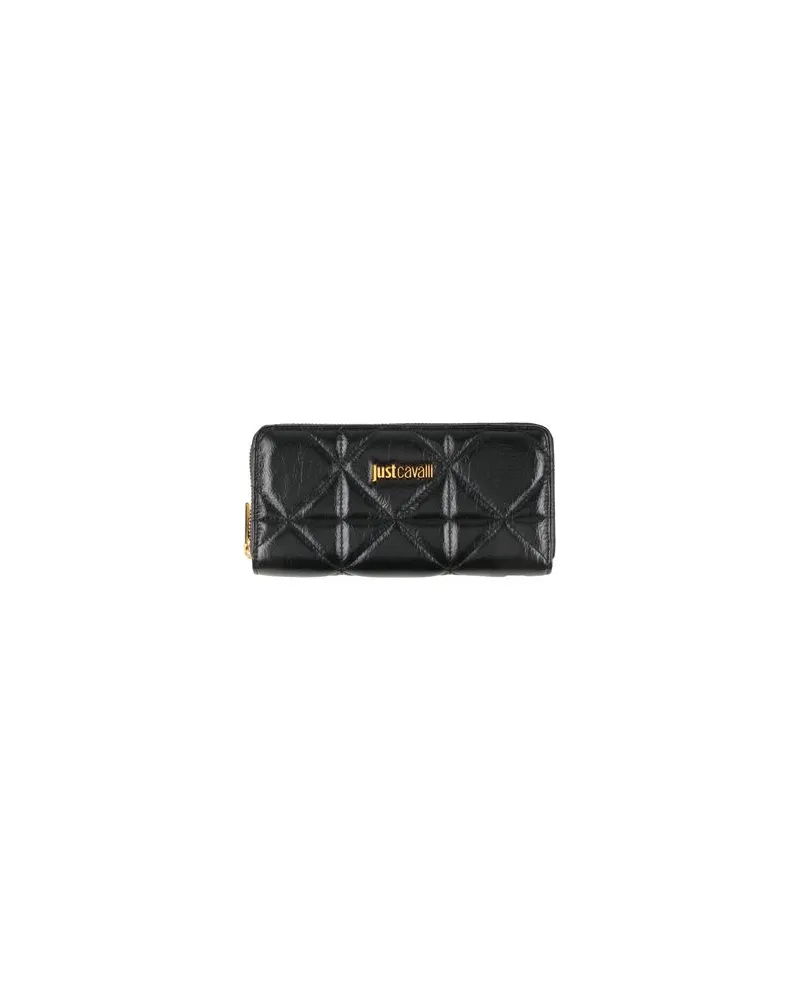 Just Cavalli Kleinlederwaren - Brieftaschenauf YOOX.COM Schwarz