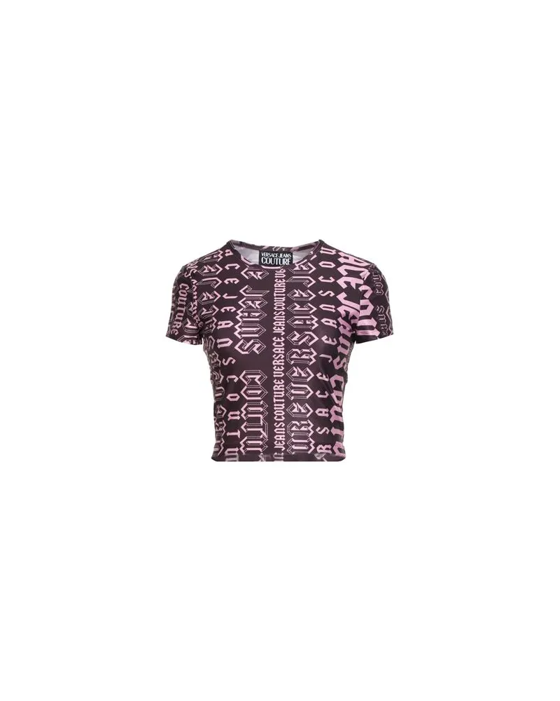 Versace Jeans TOPS - T-shirtsauf YOOX.COM Dunkelviolett