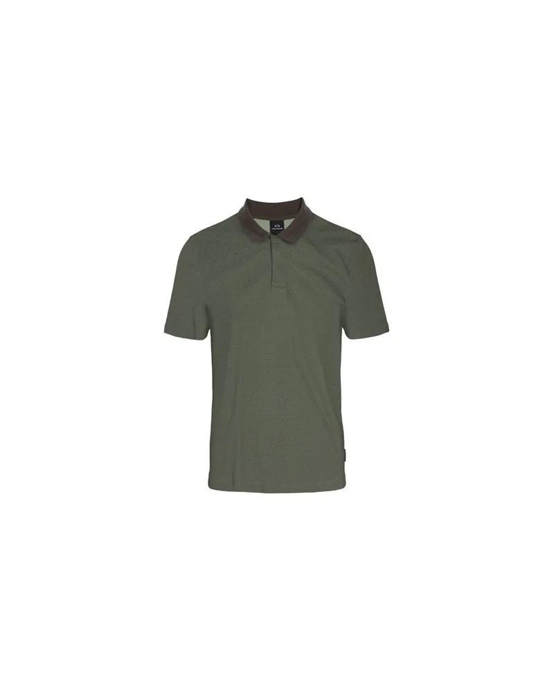 Armani Exchange TOPS - Poloshirtsauf YOOX.COM Khaki