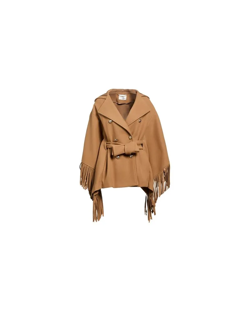 RELISH JACKEN & MÄNTEL - Mäntelauf YOOX.COM Kamel