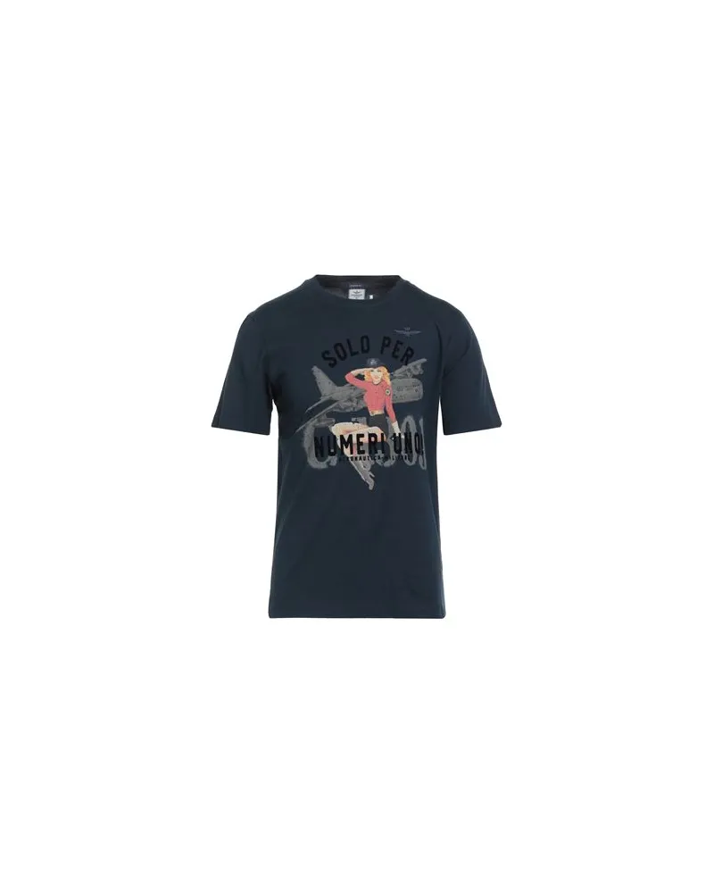 Aeronautica Militare TOPS - T-shirtsauf YOOX.COM Nachtblau