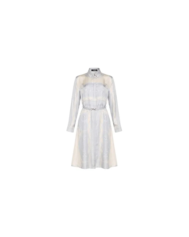 Versace KLEIDER - Midi-Kleiderauf YOOX.COM Hellgrau