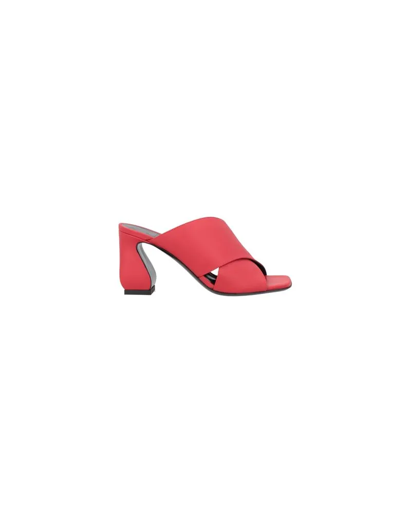 Sergio Rossi SCHUHE - Sandalenauf YOOX.COM Rot