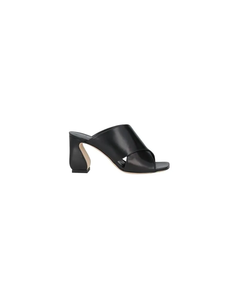 Sergio Rossi SCHUHE - Sandalenauf YOOX.COM Schwarz