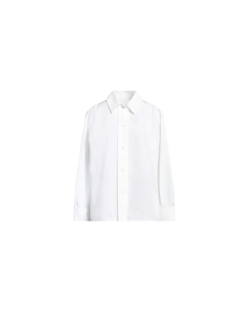 Jil Sander TOPS - Hemdenauf YOOX.COM Weiß