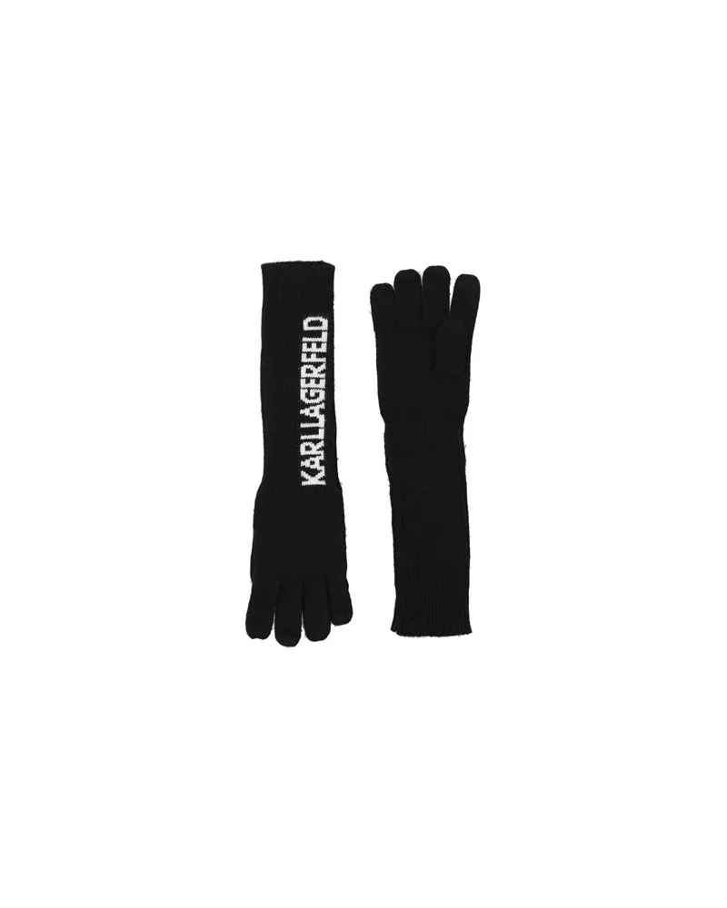 Karl Lagerfeld ACCESSOIRES - Handschuheauf YOOX.COM Schwarz