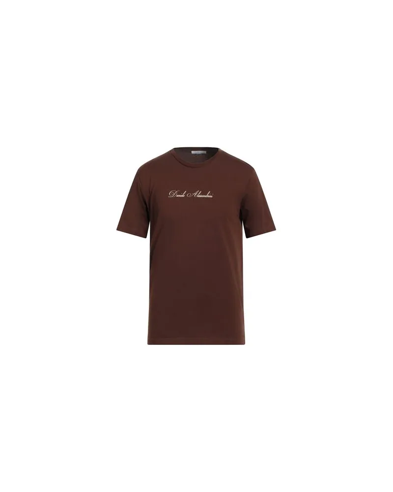 Daniele Alessandrini TOPS - T-shirtsauf YOOX.COM Schokobraun