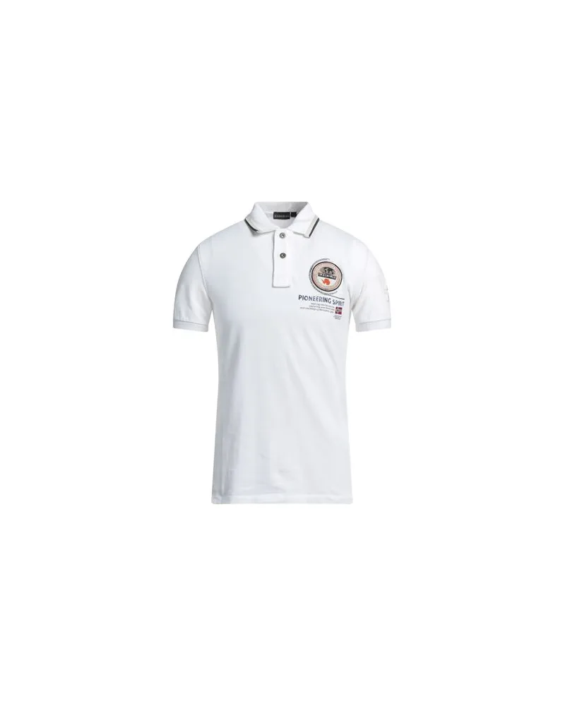Napapijri TOPS - Poloshirtsauf YOOX.COM Weiß
