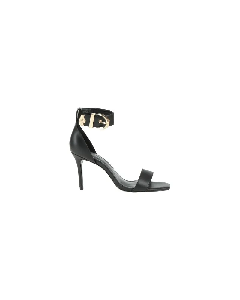 Versace Jeans SCHUHE - Sandalenauf YOOX.COM Schwarz