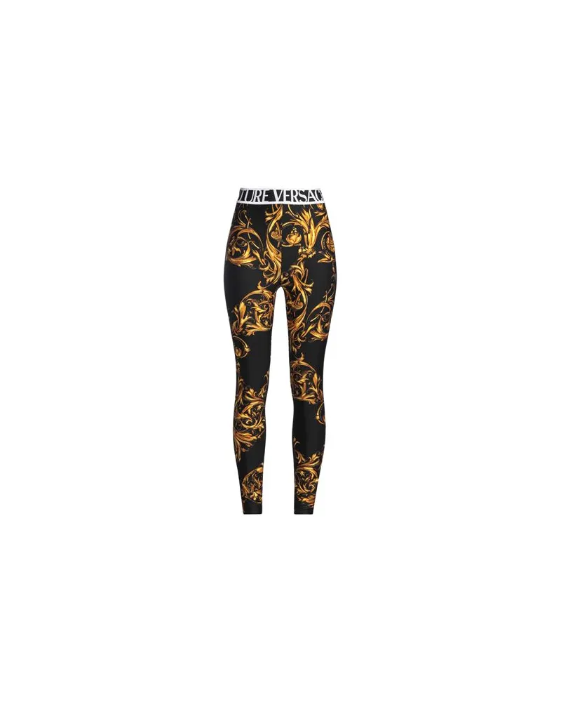 Versace Jeans HOSEN & RÖCKE - Leggingsauf YOOX.COM Schwarz