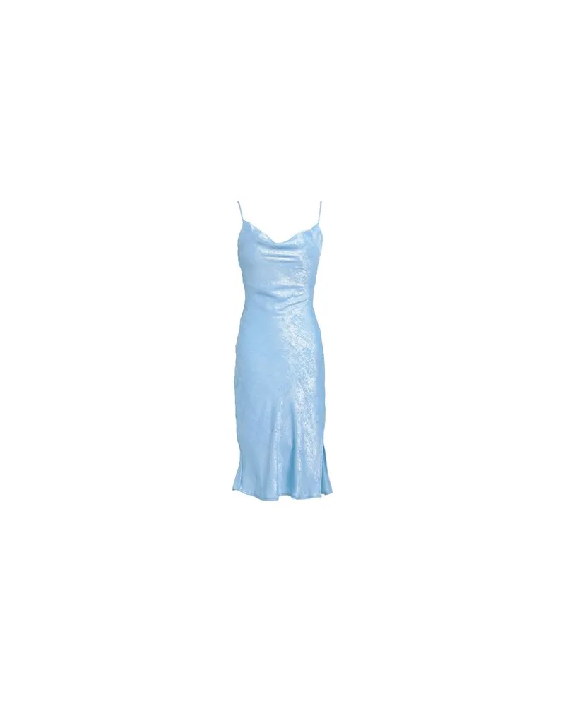 Vila KLEIDER - Midi-Kleiderauf YOOX.COM Hellblau