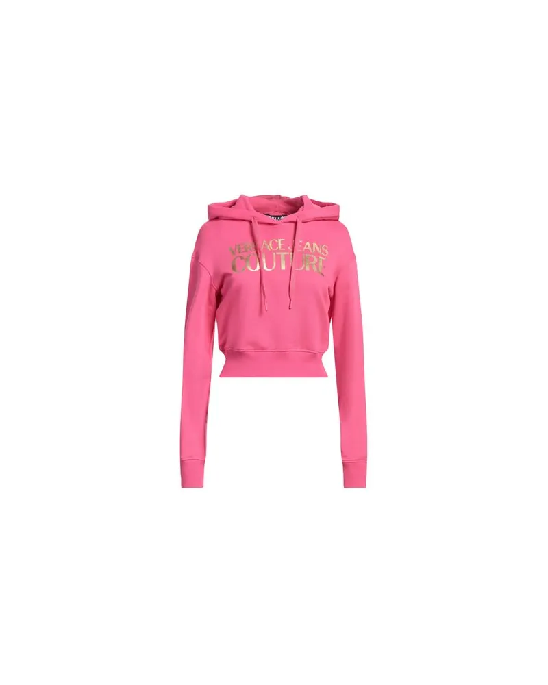 Versace Jeans TOPS - Sweatshirtsauf YOOX.COM Fuchsia