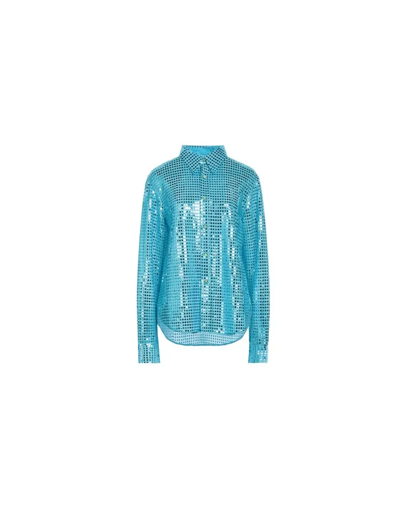 Acne Studios TOPS - Hemdenauf YOOX.COM Azurblau