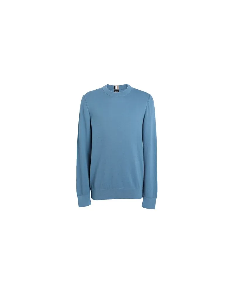 HUGO BOSS STRICKWAREN - Pulloverauf YOOX.COM Taubenblau