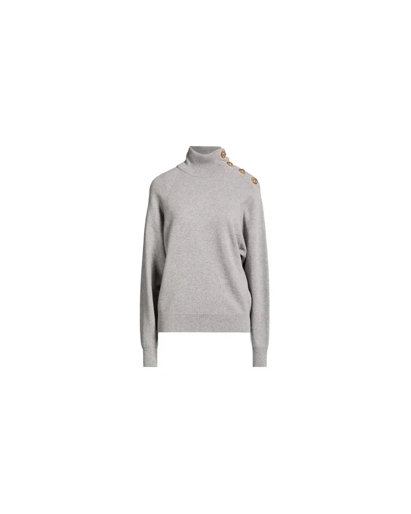 Balmain STRICKWAREN - Rollkragenpulloverauf YOOX.COM Grau