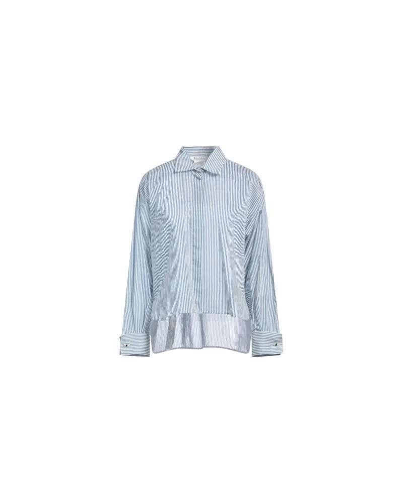 Max Mara TOPS - Hemdenauf YOOX.COM Taubenblau