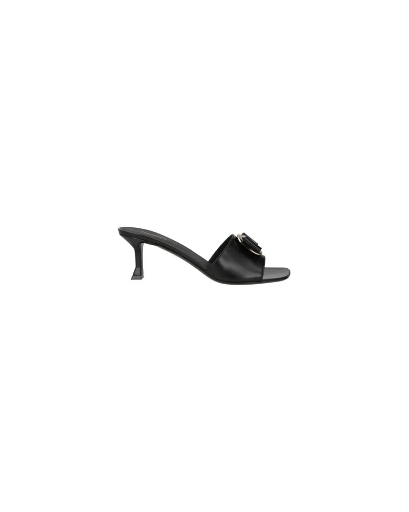 Ferragamo SCHUHE - Sandalenauf YOOX.COM Schwarz