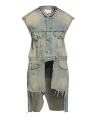 Maison Margiela Jeansjacke/-mantel Blau