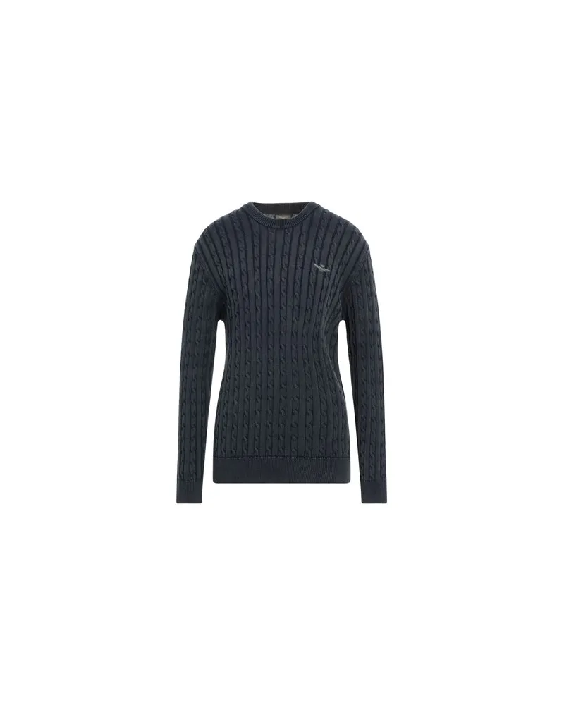 Aeronautica Militare STRICKWAREN - Pulloverauf YOOX.COM Marineblau