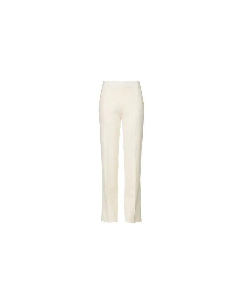 Max Mara HOSEN & RÖCKE - Hosenauf YOOX.COM Cremeweiß