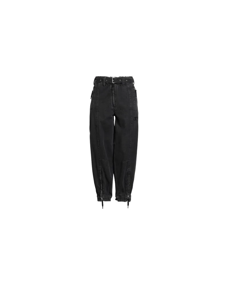 Valentino Garavani HOSEN & RÖCKE - Jeanshosenauf YOOX.COM Schwarz
