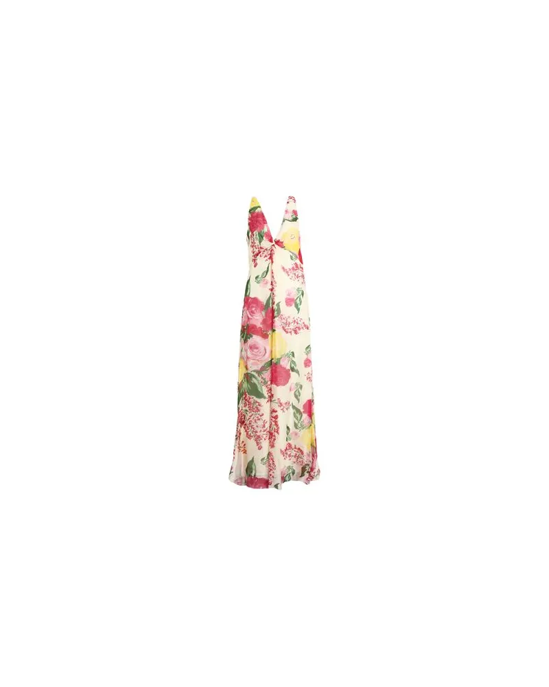 Blumarine KLEIDER - Maxi-Kleiderauf YOOX.COM Pastellgelb