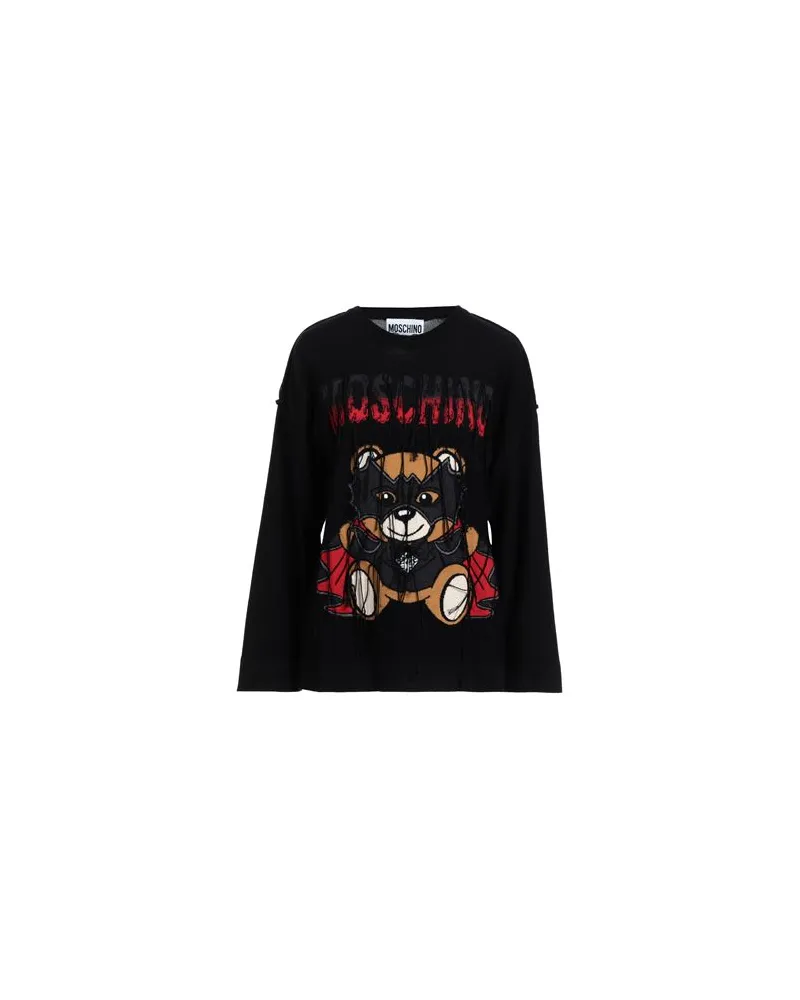Moschino STRICKWAREN - Pulloverauf YOOX.COM Schwarz