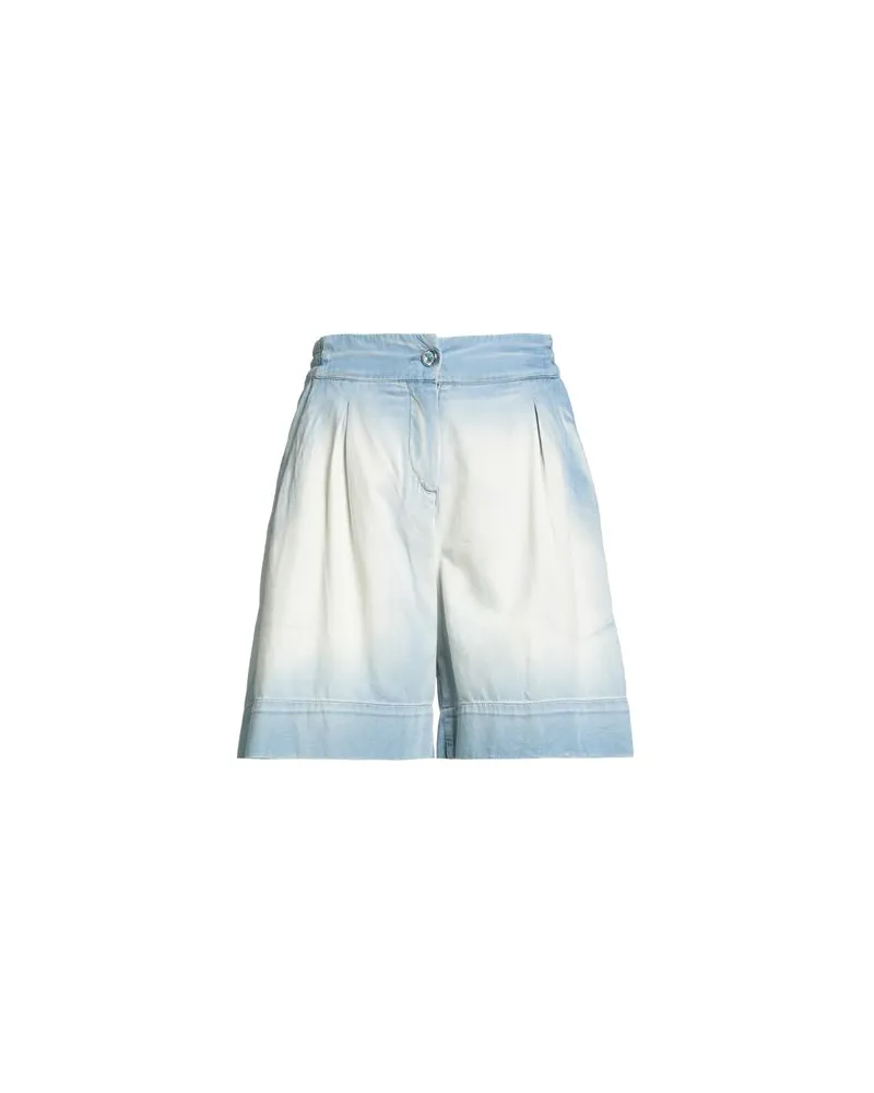 MARANI JEANS HOSEN & RÖCKE - Jeansshortsauf YOOX.COM Blau