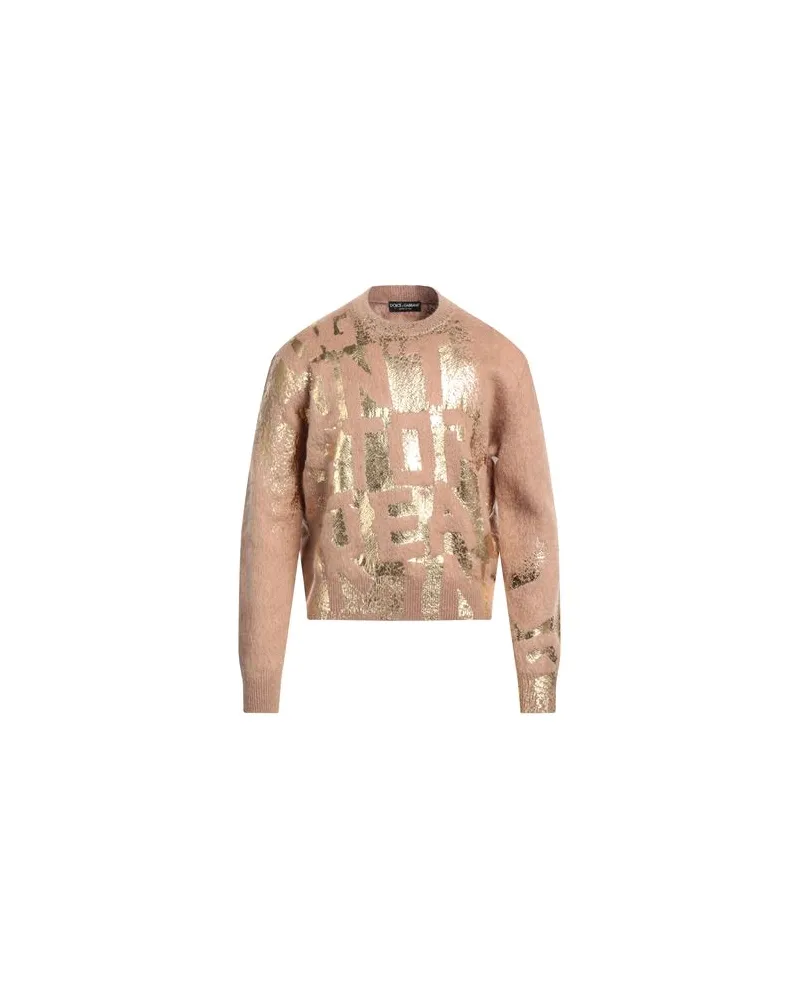 Dolce & Gabbana STRICKWAREN - Pulloverauf YOOX.COM Kamel