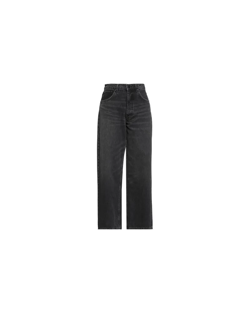 Anine Bing HOSEN & RÖCKE - Jeanshosenauf YOOX.COM Schwarz
