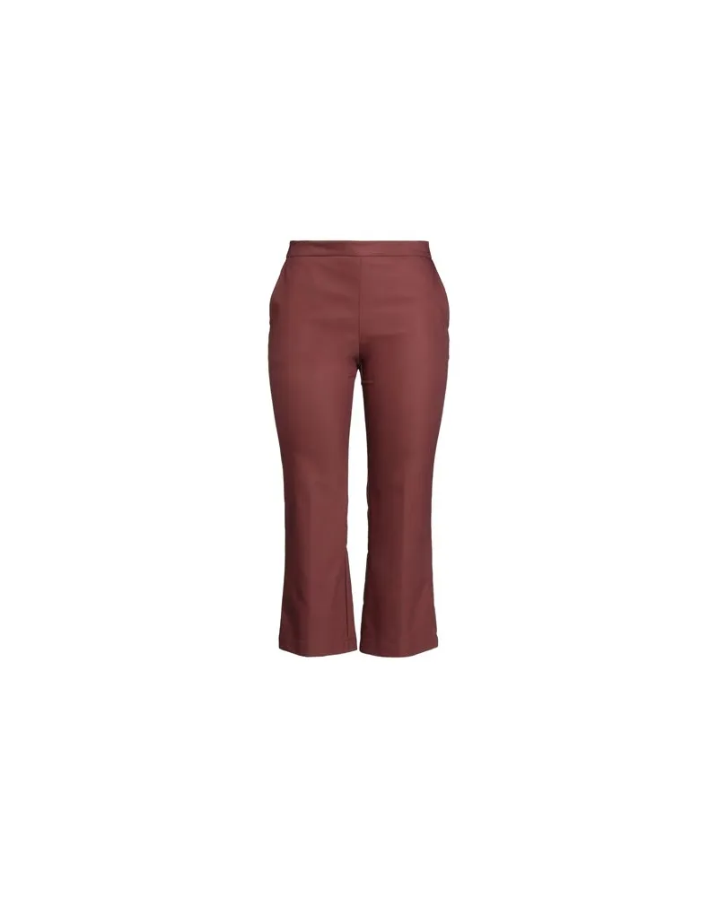 Maliparmi HOSEN & RÖCKE - Hosenauf YOOX.COM Ziegelrot