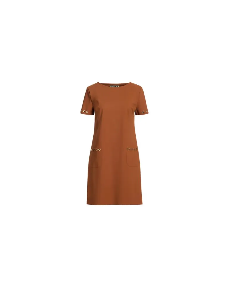 Chiara Boni KLEIDER - Mini-Kleiderauf YOOX.COM Lederfarben