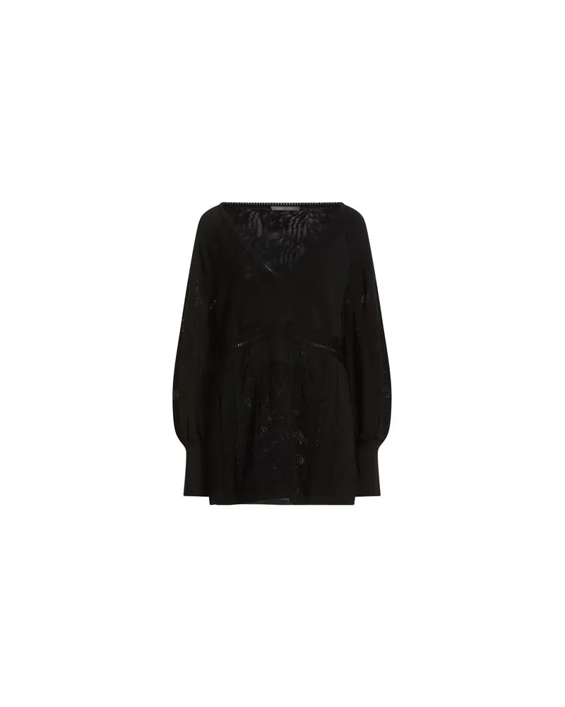 Alberta Ferretti STRICKWAREN - Pulloverauf YOOX.COM Schwarz