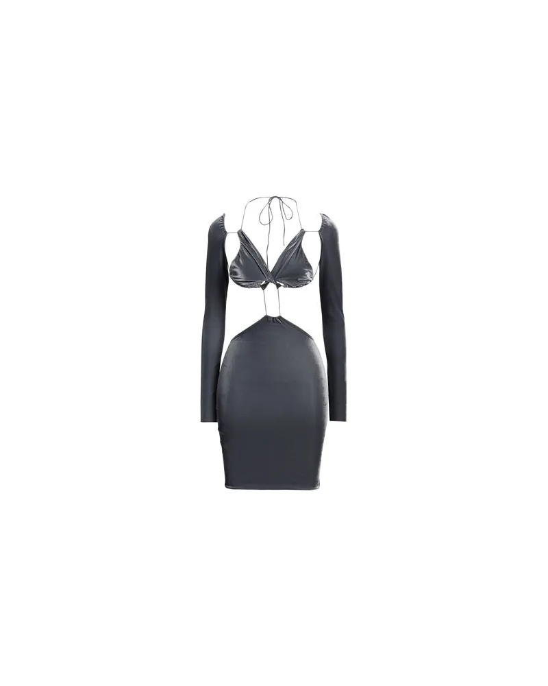 Amazuìn KLEIDER - Mini-Kleiderauf YOOX.COM Grau