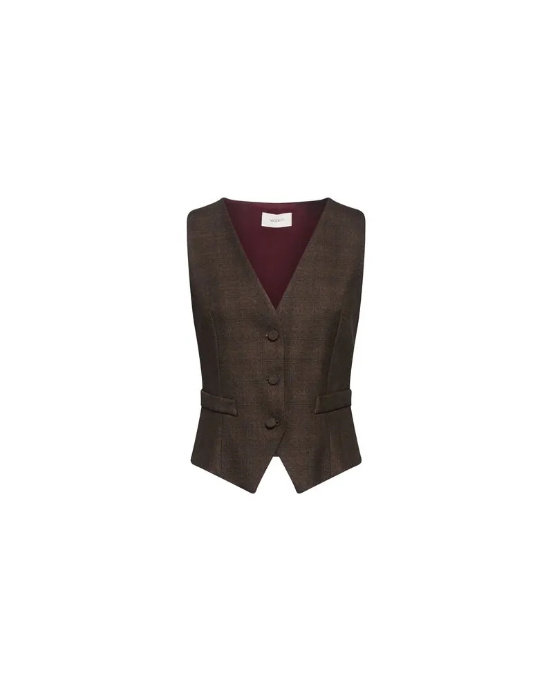 VICOLO ANZÜGE und CO-ORDS - Couture-Westenauf YOOX.COM Braun