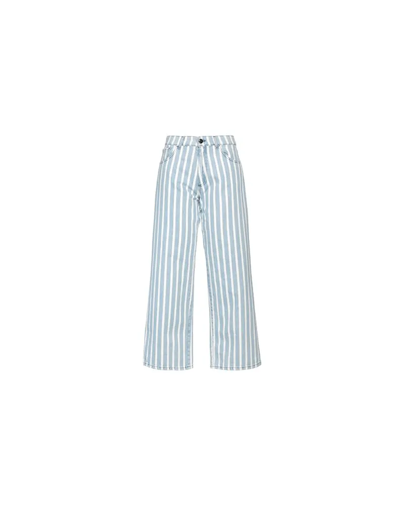 Semicouture HOSEN & RÖCKE - Jeanshosenauf YOOX.COM Blau