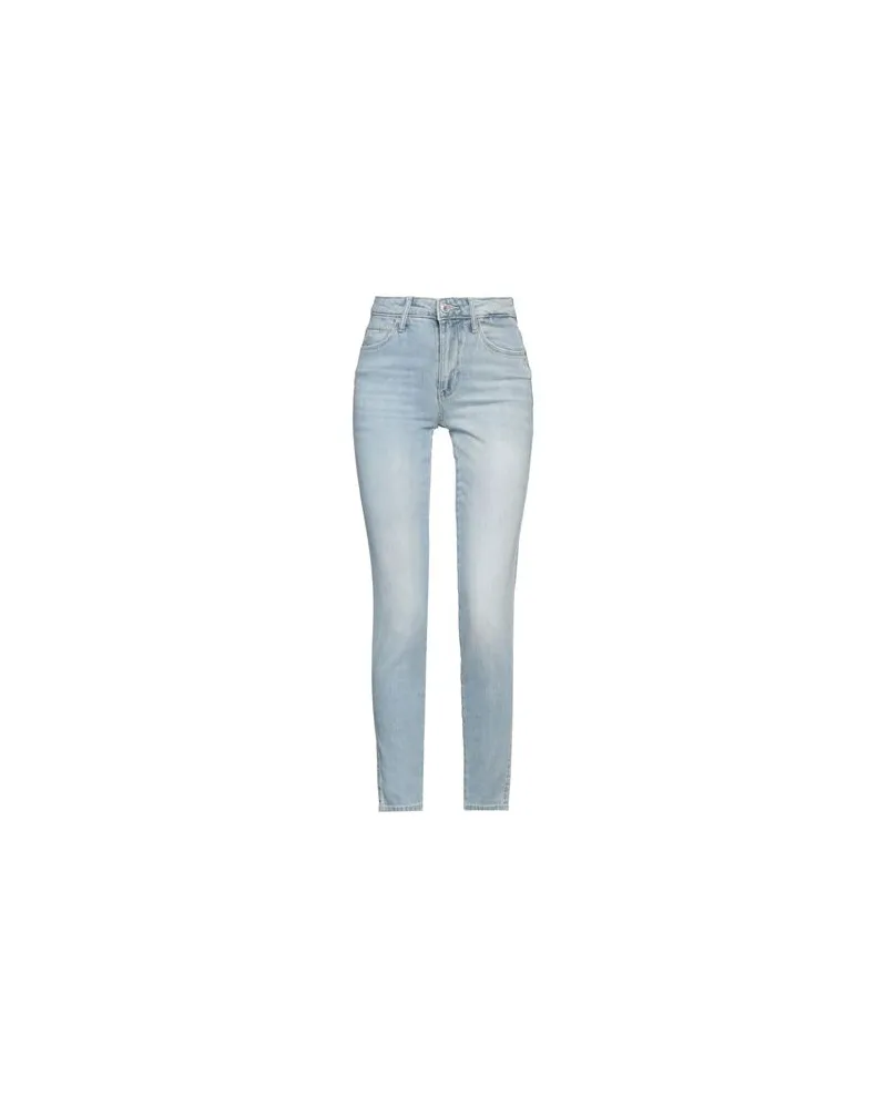 Guess HOSEN & RÖCKE - Jeanshosenauf YOOX.COM Blau