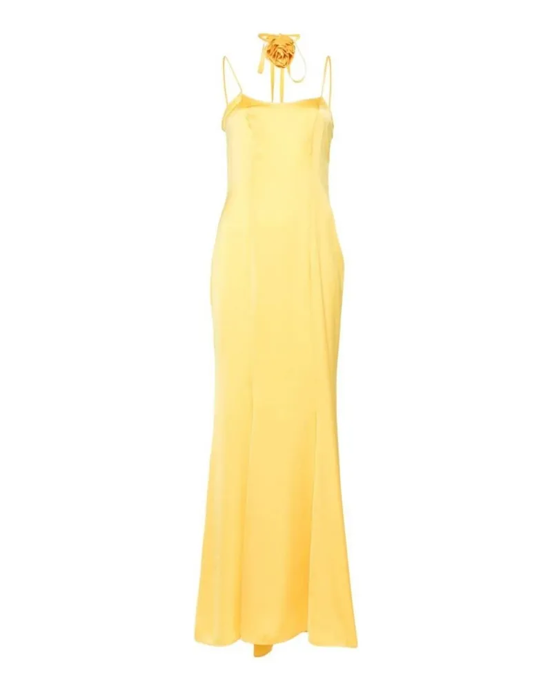 Blumarine Maxi-Kleid Gelb