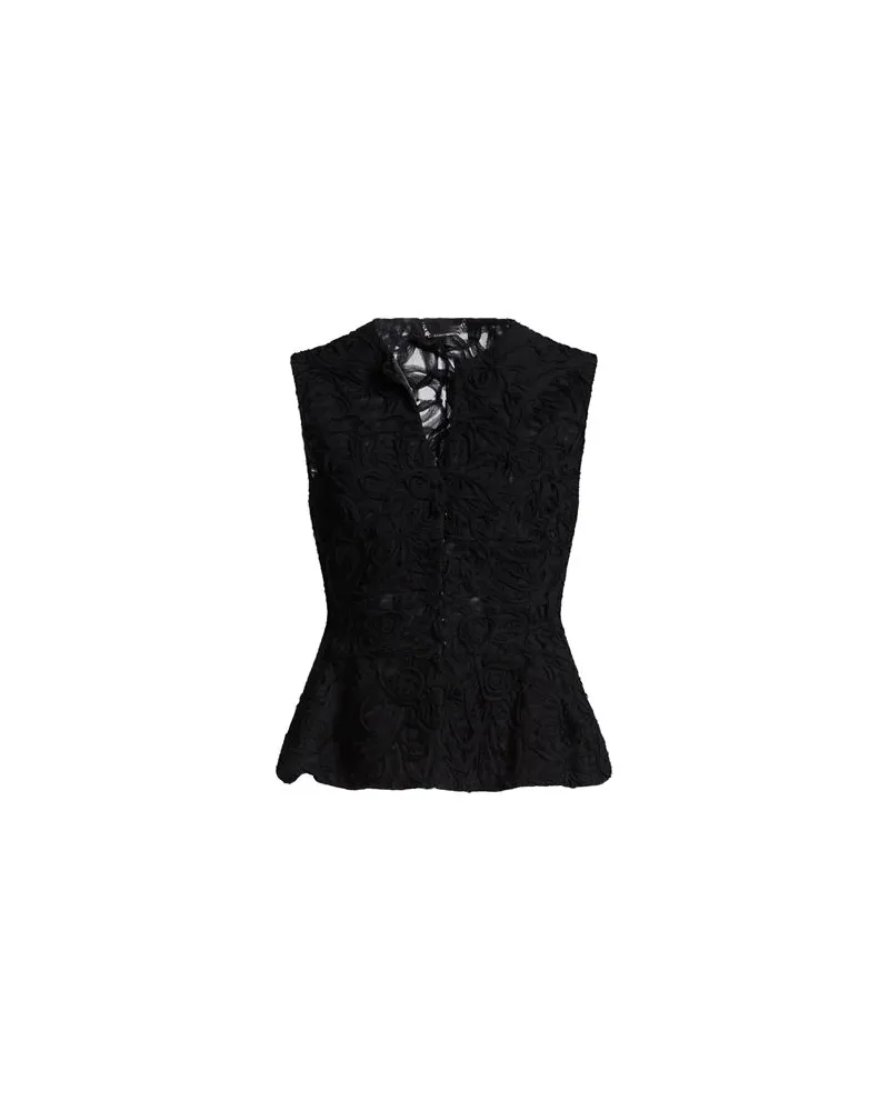 Alberta Ferretti ANZÜGE und CO-ORDS - Couture-Westenauf YOOX.COM Schwarz