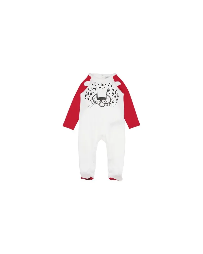Dolce & Gabbana NEUGEBORENE - Babystrampler & -Latzhoseauf YOOX.COM Weiß